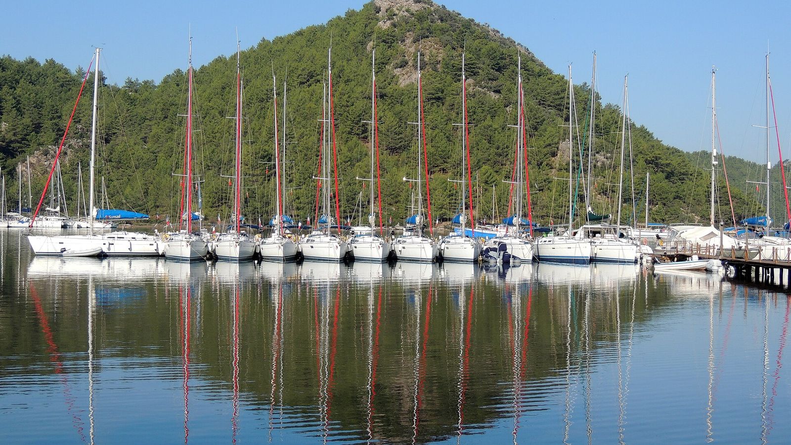 Kızkumu in Orhaniye: over de zandbank door de zee lopen bij Marmaris