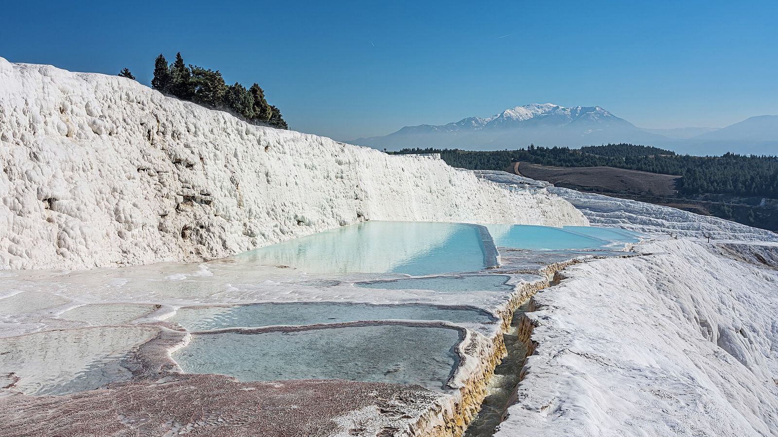 Pamukkale vanuit Marmaris: witte kalkterrassen en de antieke stad Hierapolis